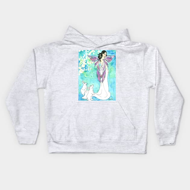 Daily Doodle 37 - Train - Faerie Tail Wedding Kids Hoodie by ArtbyMinda